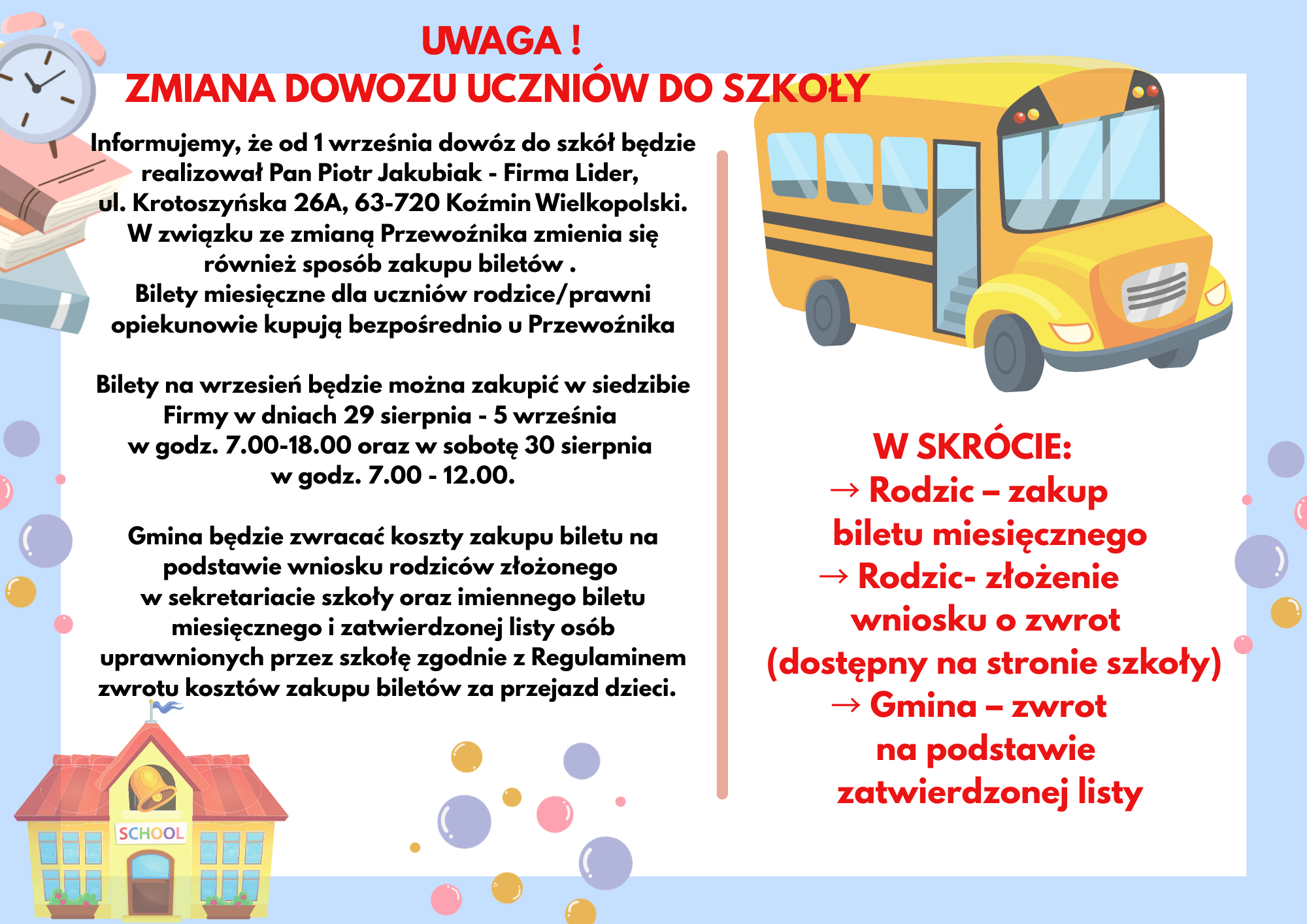 OGŁOSZENIE