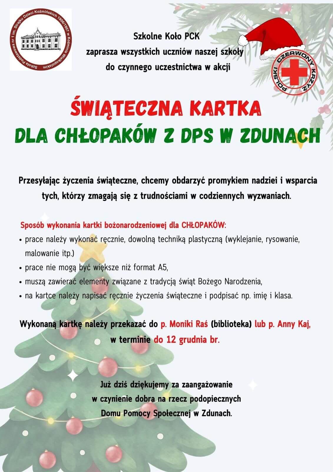 ŚWIĄTECZNA KARTKA