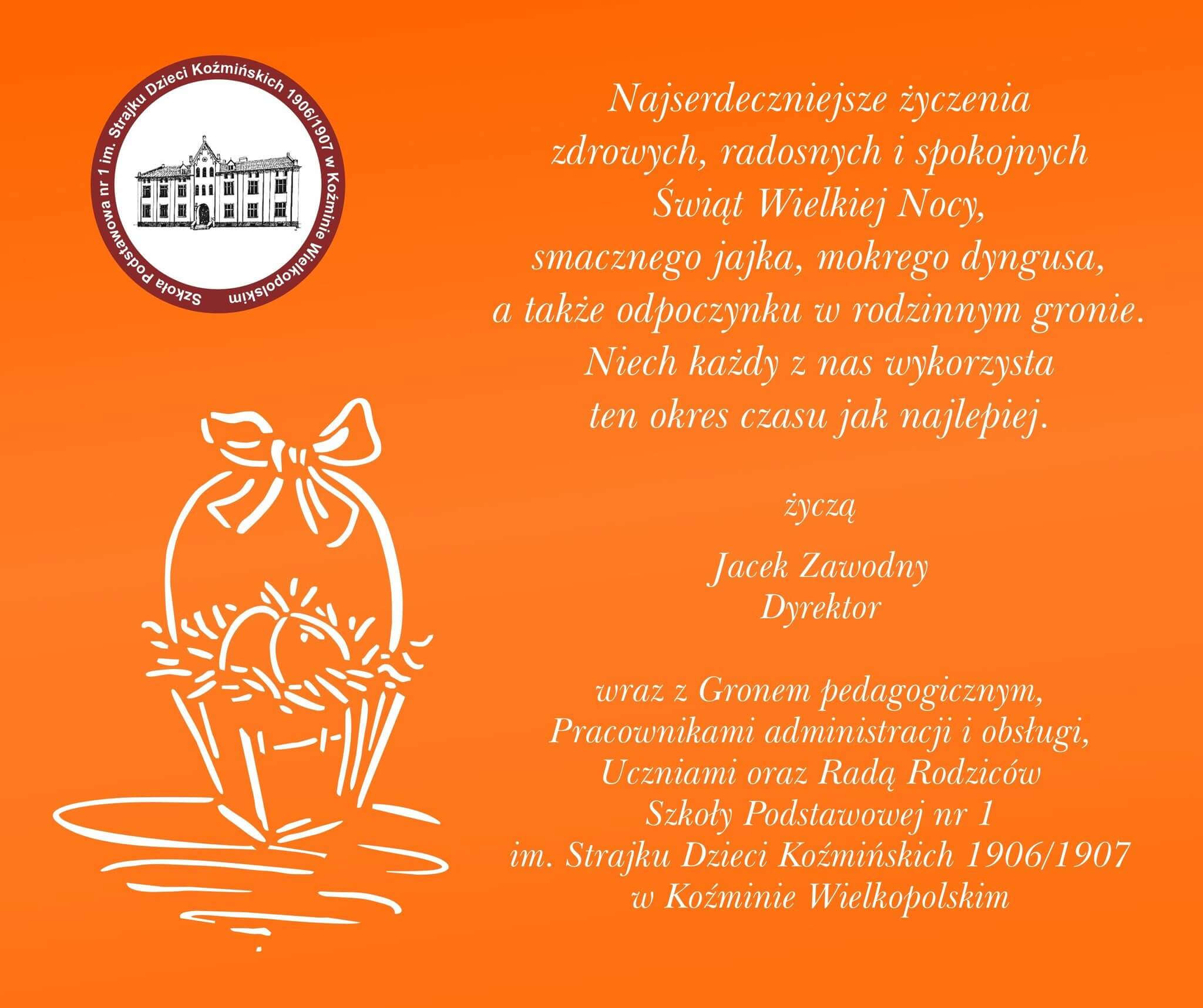 ŻYCZENIA WIELKANOCNE